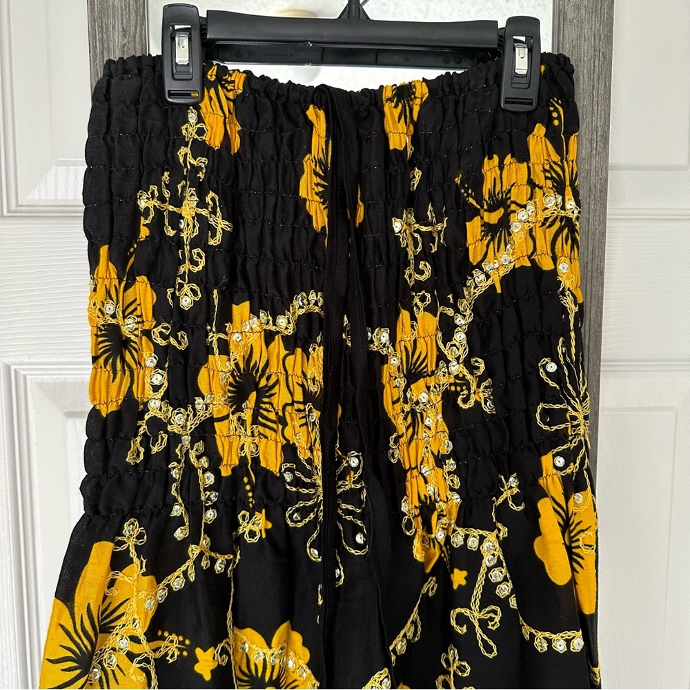 2 for $13 Smocked maxi midi dress size one size fits most - Picture 5 of 6